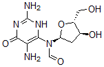 CAS#: 149438-16-4, N-(2,5-Diamino-6-Oxo-3H-Pyrimidin-4-Yl)-N-[(2S,4S,5R)-4-Hydroxy-5-(Hydroxymethyl)Oxolan-2-Yl]Formamide