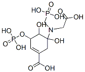 CAS 登录号：149453-95-2， (3R,4S,5R)-5-(羧甲基-(膦酰甲基)氨基)-4-羟基-3-膦酰氧基环己烯-1-羧酸