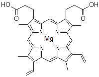 CAS 登录号:14947-11-6, 原卟啉镁