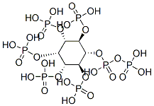 CAS 登录号：149714-25-0， [(2S,3R,5S,6R)-2,3,4,5,6-五膦酰氧基环己基]膦酰氢磷酸酯
