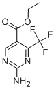 CAS 登录号：149771-09-5， 2-氨基-4-(三氟甲基)-5-嘧啶羧酸乙酯