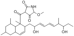 CAS#: 149779-39-5, 4-[2-[(3E,5E)-2,8-Dihydroxy-7-Methyldeca-3,5-Dienyl]-1,6,8-Trimethyl4a,5,6,7,8,8a-Hexahydro-2H-Naphthalene-1-Carbonyl]-5-Hydroxy-2-Methoxy-1,2-Dihydropyrrol-3-One