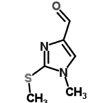 CAS#: 149806-15-5, 1-Methyl-2-Methylsulfanyl-Imidazole-4-Carbaldehyde