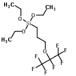 CAS 登录号：149838-19-7， 三乙氧基{3-[(1,1,1,2,3,3,3-七氟-2-丙基)氧基]丙基}硅烷