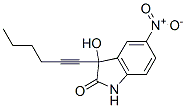 CAS#: 149916-74-5, 3-Hex-1-Ynyl-3-Hydroxy-5-Nitro-1H-Indol-2-One