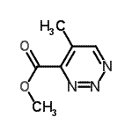CAS#: 150017-42-8, Methyl 5-Methyl-1,2,3-Triazine-4-Carboxylate