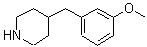CAS#: 150019-61-7, 4-[(3-Methoxyphenyl)Methyl]Piperidine