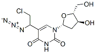 CAS#: 150021-19-5, 5-[(1R)-1-Azido-2-Chloroethyl]-1-[(2R,4S,5R)-4-Hydroxy-5-(Hydroxymethyl)Oxolan-2-Yl]Pyrimidine-2,4-Dione