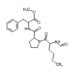 CAS 登录号：150178-44-2， 甲基N-甲酰基蛋氨酰脯氨酰苯丙氨酸酯
