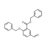 CAS#: 150258-60-9, Benzyl 2-(Benzyloxy)-5-Formylbenzoate