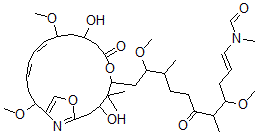 CAS#: 150346-23-9, N-[(E)-11-[(12Z,14Z)-3,9-Dihydroxy-11,17-Dimethoxy-4,4-Dimethyl-7-Oxo-6,20-Dioxa-21-Azabicyclo[16.2.1]Henicosa-1(21),12,14,18-Tetraen-5-Yl]-4,10-Dimethoxy-5,9-Dimethyl-6-Oxoundec-1-Enyl]-N-Methylformamide