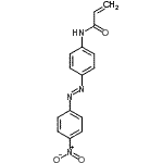 CAS 登录号：150375-01-2， N-{4-[(E)-(4-硝基苯基)偶氮]苯基}丙烯酰胺