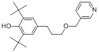 CAS#: 150443-71-3, 2,6-Ditert-Butyl-4-[3-(Pyridin-3-Ylmethoxy)Propyl]Phenol