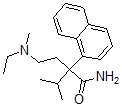CAS#: 1505-90-4, alpha-[2-[Ethyl(Methyl)Amino]Ethyl]-alpha-Isopropyl-1-Naphthaleneacetamide
