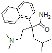 CAS 登录号：1505-91-5， alpha-[2-(二甲基氨基)乙基]-alpha-(1-甲基丙基)-1-萘乙酰胺