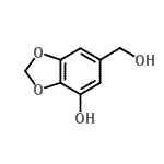 CAS 登录号：150502-45-7， 6-(羟基甲基)-1,3-苯并二氧戊环-4-醇