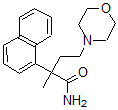 CAS 登录号：1506-01-0， alpha-甲基-alpha-(2-吗啉基乙基)-1-萘乙酰胺