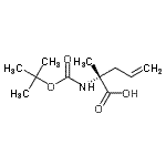 CAS 登录号：150652-96-3， (2R)-2-(叔-丁氧羰基氨基)-2-甲基-戊-4-烯酸