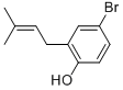 CAS 登录号：151071-00-0， 4-溴-2-(3-甲基丁-2-烯基)苯酚