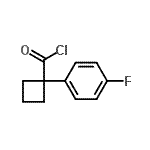 CAS#: 151157-29-8, 1-(4-Fluorophenyl)Cyclobutanecarbonyl Chloride