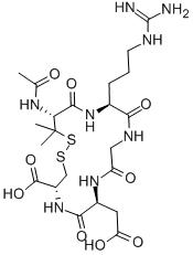 CAS#: 151171-08-3, Cyclo(acetyl-penicillamyl-arginyl-glycyl-aspartyl-cysteinyl)