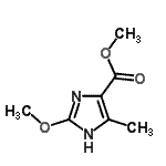 CAS#: 151196-60-0, Methyl 2-Methoxy-5-Methyl-1H-Imidazole-4-Carboxylate