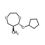 CAS#: 151294-14-3, (5R,6S)-5-(Cyclopentyloxy)-6-Methyl-1,4-Dioxepane