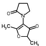 CAS#: 151390-58-8, 1-(2,5-Dimethyl-4-Oxo-4,5-Dihydro-3-Furanyl)-2-Pyrrolidinone