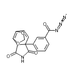 CAS#: 151391-35-4, 3-(6,8-Dioxo-6,7,8,8a-tetrahydro-5aH-[1,3]dioxolo[4,5-e]isoindol-5a-yl)benzoyl azide