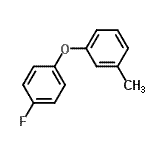 CAS 登录号：1514-26-7， 1-(4-氟苯氧基)-3-甲基-苯