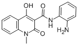 CAS#: 151449-78-4, N-(2-Aminophenyl)-2-Hydroxy-1-Methyl-4-Oxoquinoline-3-Carboxamide