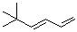 CAS 登录号：1515-79-3， (3E)-5,5-二甲基-1,3-己二烯