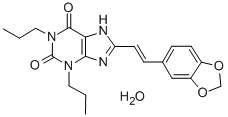 CAS#: 151539-61-6, 8-[(E)-2-(1,3-Benzodioxol-5-Yl)Ethenyl]-1,3-Dipropyl-7H-Purine-2,6-Dione