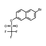 CAS 登录号：151600-02-1， 6-溴-2-萘基三氟甲烷磺酸酯