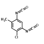CAS#: 15166-26-4, 1-Chloro-2,4-Diisocyanato-5-Methylbenzene