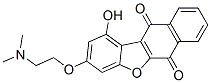 CAS 登录号：151775-55-2， 3-(2-二甲基氨基乙氧基)-1-羟基萘并[3,2-b][1]苯并呋喃-6,11-二酮