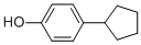 CAS 登录号：1518-83-8， 4-环戊基苯酚
