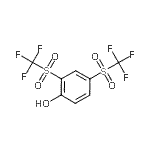 CAS#: 15183-81-0, 2,4-Bis[(Trifluoromethyl)Sulfonyl]Phenol