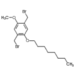 CAS#: 151835-56-2, 1,4-Bis(Bromomethyl)-2-Methoxy-5-(Octyloxy)Benzene