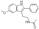 CAS#: 151889-03-1, N-[2-(5-Methoxy-2-Phenyl-1H-Indol-3-Yl)Ethyl]Acetamide