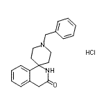 CAS#: 15198-52-4, 1'-Benzyl-2H-Spiro[Isoquinoline-1,4'-Piperidin]-3(4H)-One Hydrochloride (1:1)