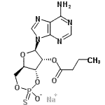 CAS#: 152218-23-0, Sodium (4aR,6R,7R,7aR)-6-(6-Amino-9H-Purin-9-Yl)-7-(Butyryloxy)Tetrahydro-4H-Furo[3,2-d][1,3,2]Dioxaphosphinin-2-Olate 2-Sulfide