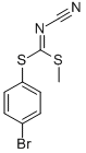 CAS 登录号：152382-03-1， 氰基二硫代亚氨酸 4-溴苯基甲基酯