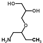 CAS 登录号：152398-98-6， 3-[(1-氨基-2-丁烷基)氧基]-1,2-丙烷二醇