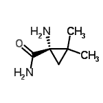 CAS 登录号：152424-15-2， (1S)-1-氨基-2,2-二甲基环丙烷甲酰胺