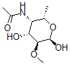 CAS 登录号：152473-70-6， N-[(2S,3S,4R,5S,6R)-4,6-二羟基-5-甲氧基-2-甲基四氢吡喃-3-基]乙酰胺