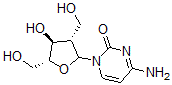 CAS 登录号：152502-86-8， 4-氨基-1-[(3S,4S,5R)-4-羟基-3,5-二(羟基甲基)四氢呋喃-2-基]嘧啶-2-酮