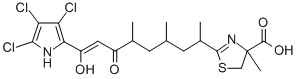 CAS#: 152509-78-9, Methyl 2-[(Z)-9-Hydroxy-4,6-Dimethyl-7-Oxo-9-(3,4,5-Trichloro-1H-Pyrrol-2-Yl)Non-8-En-2-Yl]-4,5-Dihydro-1,3-Thiazole-4-Carboxylate