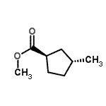 CAS 登录号：152518-86-0， 甲基(1R,3R)-3-甲基环戊烷羧酸酯