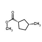 CAS#: 152518-87-1, Methyl (1S,3R)-3-Methylcyclopentanecarboxylate